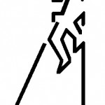 Primer Logo de la Federación de Salto del Pastor Canario (2001).