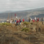Saltadores de Canarias en el Homenaje al Mensey Ichasagua y la Bajada de Ahiyo 2009 - Organizan el Colectivo Imoque y Saltadores de Tenerife y de Canarias el 10 de Octubre de 2009 - Arona y Adeje - Isla de Tenerife - Imágenes de Ángel Barrera (Colectivo Imoque) - Archivo Documental de la Federación de Salto del Pastor Canario - Archipiélago Canario (Octubre de 2009).