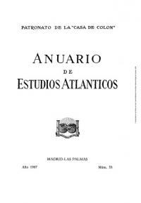 Anuario de Estudios Atlánticos - Nº 33 - Gran Canaria.