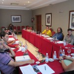 Imágenes de la Asamblea General Ordinaria 2014 de la Federación de Salto del Pastor Canario (FSPC) - Sábado día 8 de Marzo de 2014 en el Hotel Vecindario Aeropuerto - Santa Lucía de Tirajana - Isla de Gran Canaria - Álbum de Fotos de María Del Pino Mendoza (Jurria Almagre) y de Mario Rodríguez (Secretaría de la FSPC y Jurria Jaira) - Archivo Documental de la FSPC - Archipiélago Canario (Marzo de 2014).