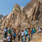 Imágenes de la Ruta de Salto del Pastor Canario 2015 del Alto de la Gorra al Paso del Perro y Barranco de Tirajana - Organiza Jurria Jaira el 15 de Agosto de 2015 en San Bartolomé de Tirajana - Isla de Gran Canaria - Álbums de Fotos de Mario Rodríguez y Félix Santana (Jurria Jaira) - Archivo Documental de la Federación de Salto del Pastor Canario (FSPC) - Archipiélago Canario (Agosto de 2015).