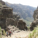 Imágenes de la Ruta de Salto del Pastor Canario 'Cañadón del Jierro y Paso del Panantón' del Pico de las Nieves a Las Tirajanas y Convivencia en Tirajana 2018 - Organiza Jurria Jaira el 7 de Julio de 2018 - Tejeda, San Bartolomé de Tirajana, y Santa Lucía de Tirajana - Isla de Gran Canaria - Álbum de Mario Rodríguez (Jurria Jaira y WebMaster SaltodelPastorCanario.org) - Archivo Documental de la Federación de Salto del Pastor Canario (FSPC) - Archipiélago Canario (Julio de 2018).