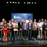 Imágenes del Homenaje a la Labor del Compañero y Maestro Investigador Don Natalio 'Talio' Noda Gómez en la I Gala de Premios a la Trayectoria en los Juegos y Deportes Tradicionales y Autóctonos de Canarias 2018 en la Modalidad de Salto del Pastor Canario - Sábado 19 de Mayo de 2018 en el Auditorio Capitol en Tacoronte - Organizan Dirección General de Deportes (DGD) del Gobierno de Canarias y Federación de Salto del Pastor Canario (FSPC) - Álbum de Fotos de la DGD - Tacoronte - Isla de Tenerife - Archivo Documental de la FSPC - Archipiélago Canario (Mayo de 2018).