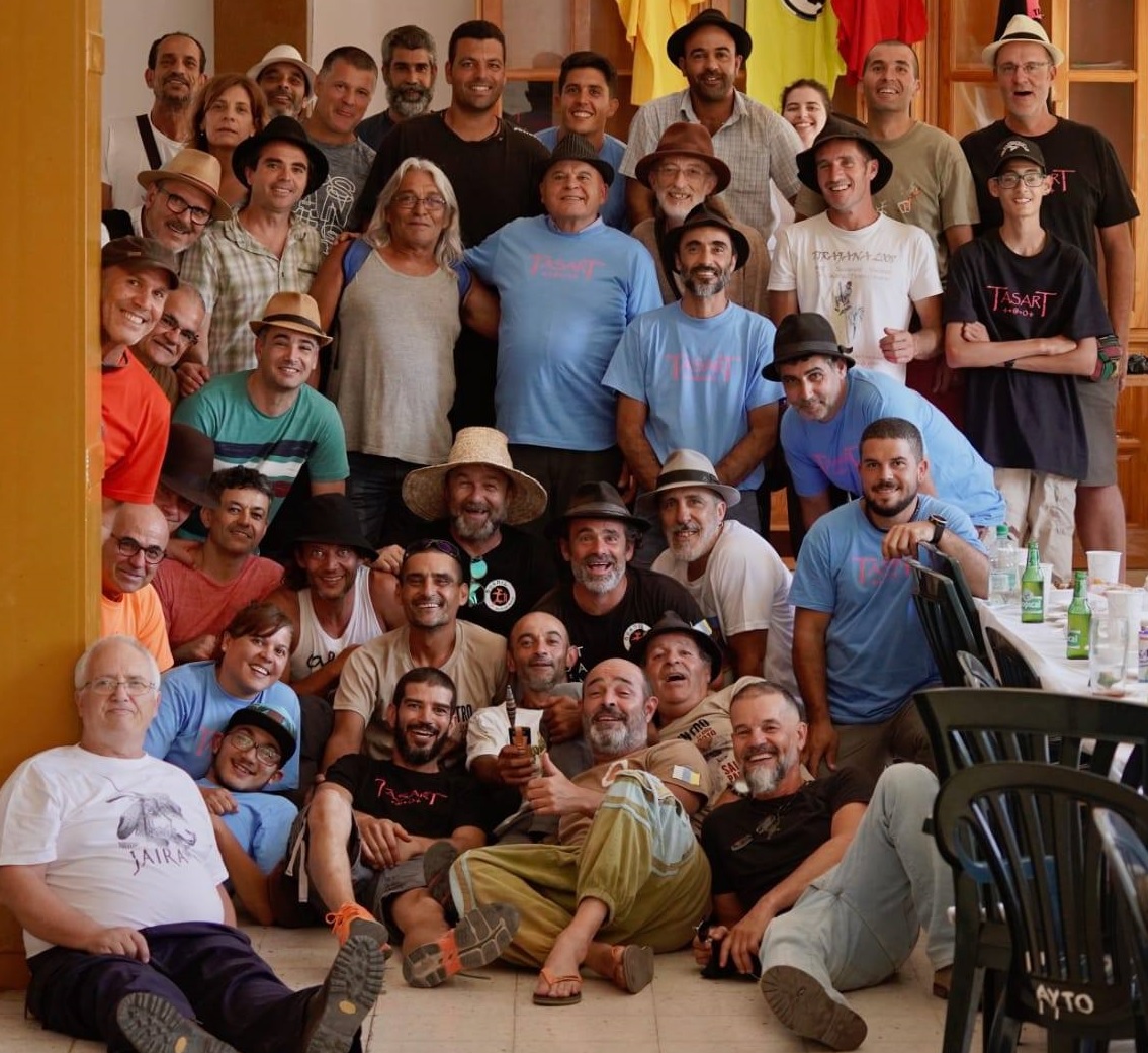 Imágenes de la Ruta y Convivencia de Salto del Pastor Canario 'Tasarte 2019' de Homenaje a Don Bonifacio Francisco García López 'Maestro Paco' - Organizan Jurria Tasarte y Federación de Salto del Pastor Canario (FSPC) el 13 de Julio de 2019 en Tasarte - La Aldea de San Nicolás - Isla de Gran Canaria - Álbum de Fotos de Jurria Tasarte y el Ayuntamiento de La Aldea de San Nicolás - Archivo Documental de la FSPC - Archipiélago Canario (Julio de 2019).