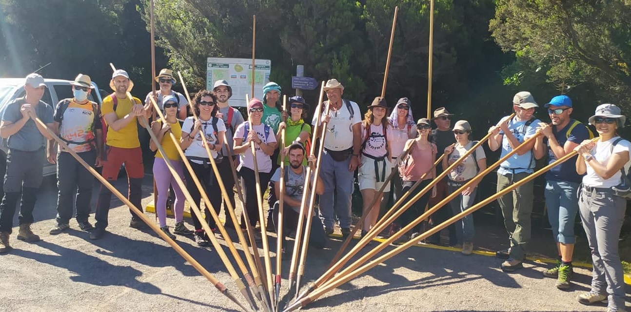 Imágenes de 'La Gomera 2021' Convivencia y Rutas de Fin del Curso de Iniciación al Salto del Pastor Canario 2021 - Organiza Colectivo Aguere - San Sebastián de La Gomera - Isla de La Gomera - Álbum de Fotos del Colectivo Aguere - Archivo Documental de la FSPC - Archipiélago Canario (Junio de 2021).