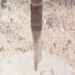 Regatón Tradicional de la Isla de La Gomera - Foto de Antonio Cardona Sosa en su Libro 'Juegos y Deportes Vernáculos y Tradicionales Canarios (1995)' - La Gomera - Archivo Documental de la Federación de Salto del Pastor Canario (FSPC) - Archipiélago Canario (1988-1989).